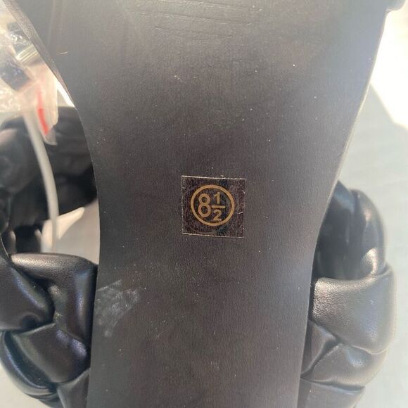 RAMPAGE Women’s Woven Heels Size 9 Black New With Defect Style EIRA03L Stiletto - Picture 3 of 11